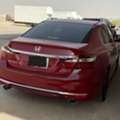 SAR 78000,  Honda Accord 2017 V6 3.5 Sport (Agency Maintained),  2017,  Automatic,  370000 KM,  Honda Accord  V6 3.5 Sport  Red Color