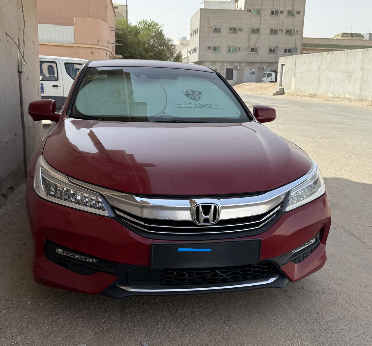 Riyadh, Vehicles, Cars & Trucks , SAR 78000,  Honda Accord 2017 V6 3.5 Sport (Agency Maintained),  2017,  Automatic,  370000 KM,  Honda Accord  V6 3.5 Sport  Red Color