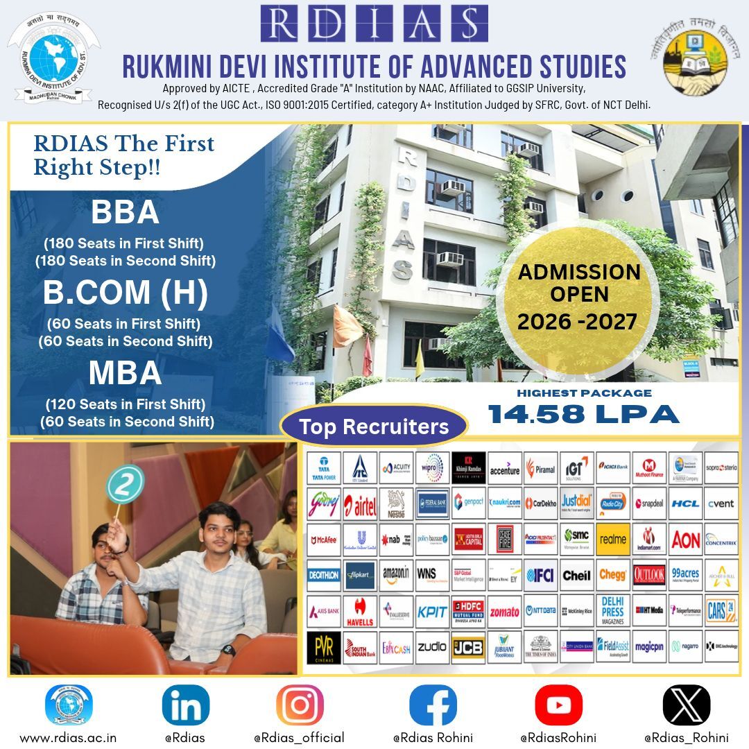 New Delhi, Education, Career Options After BBA In Finance - Top Jobs, Salary & Scope In India - RDIAS
