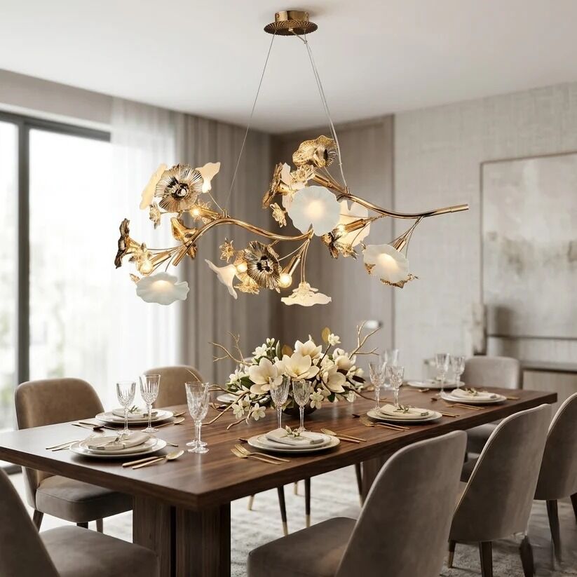 New Delhi, Business, Luxury Dining Chandeliers For Elegant Homes | Divora Luxury Lighting & Decor