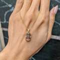 Bi Color Tourmaline Pendant &ndash; Elegant Gemstone Jewelry