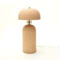 USD 119,  Table Lamp | Handcrafted Decorative Beige Ceramic Lamp | Elegant Lighting Accent For Home