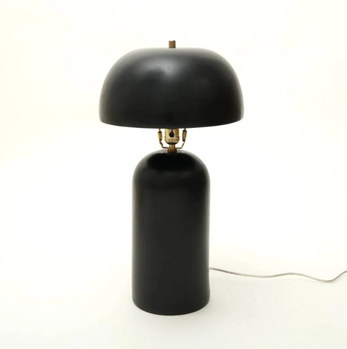 New York, Household Items, USD 143,  Table Lamp | Decorative Black Ceramic Lamp | Elegant Lighting Accent For Modern Home Decor