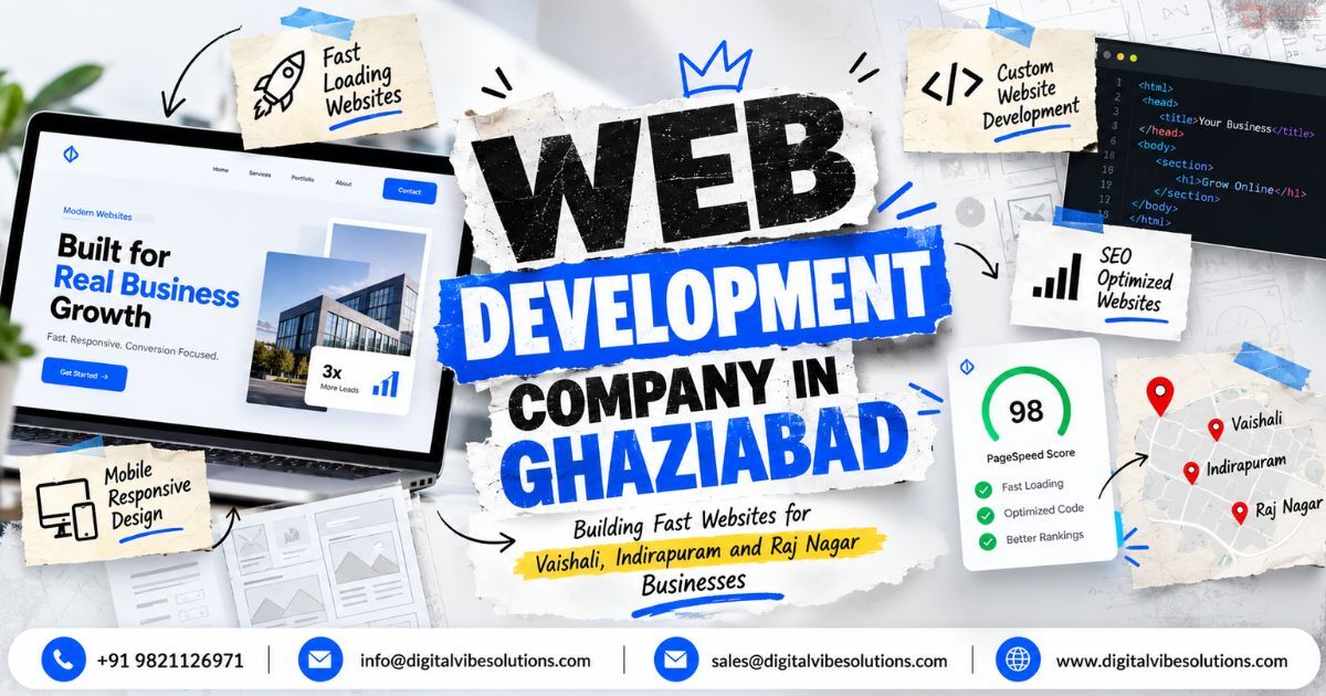 Ghaziabad, Marketing, Web Development Company In Ghaziabad | Fast Next.js Websites