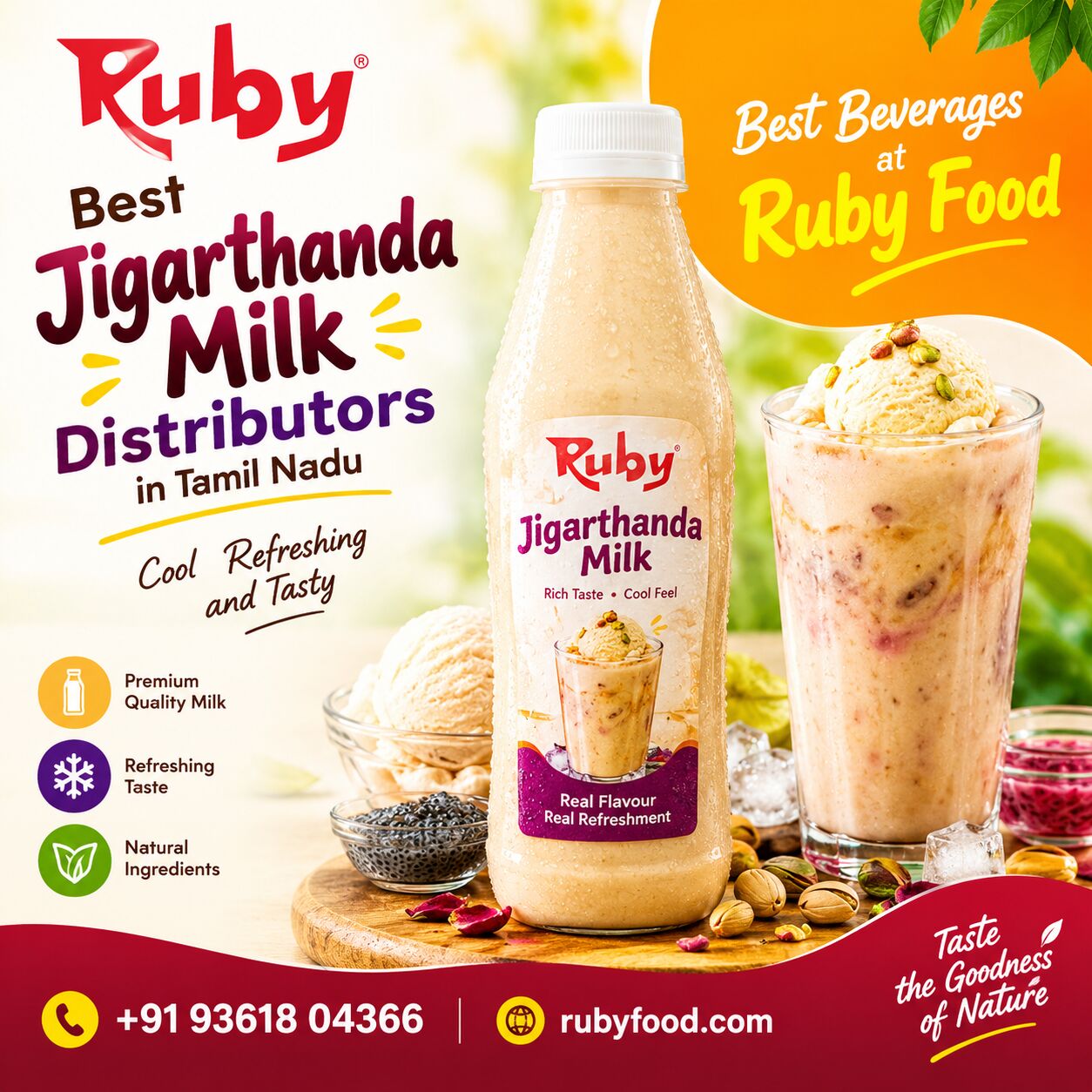 Madurai, Food, Best Jigarthanda Milk Distributors In Tamil Nadu | Best Beverages At Ruby Food