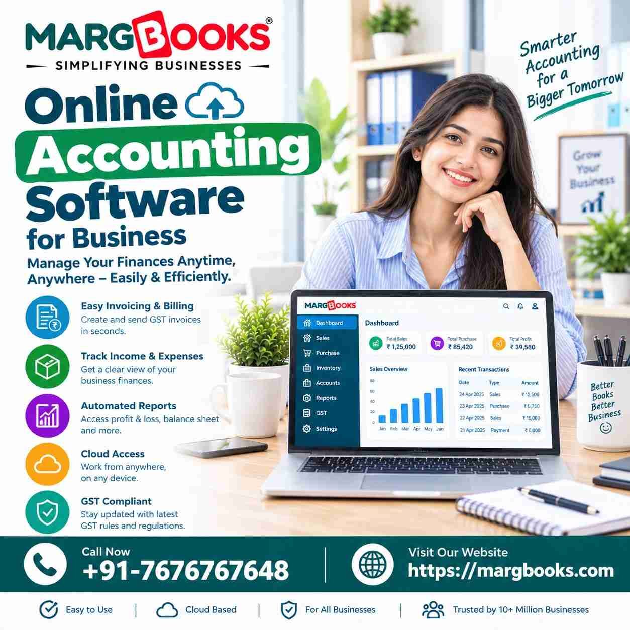 Noida, Software Development, Online Accounting Software For Business &ndash; MargBooks