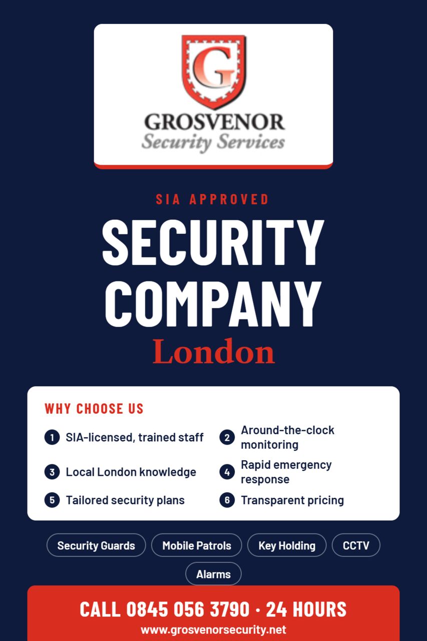 London, Security, Security Company London | Grosvenor Security Services