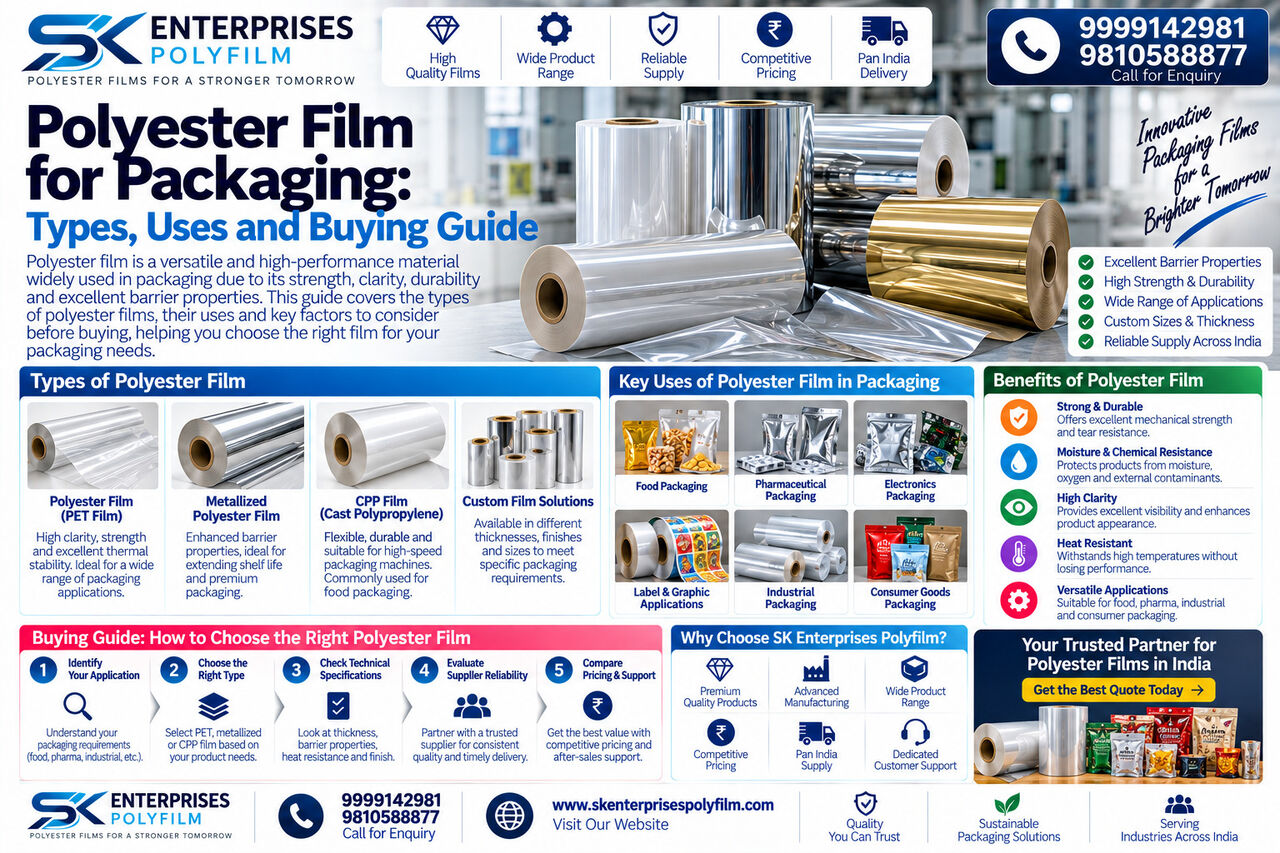 New Delhi, Construction, Polyester Film Suppliers In India For Packaging And Industrial Applications