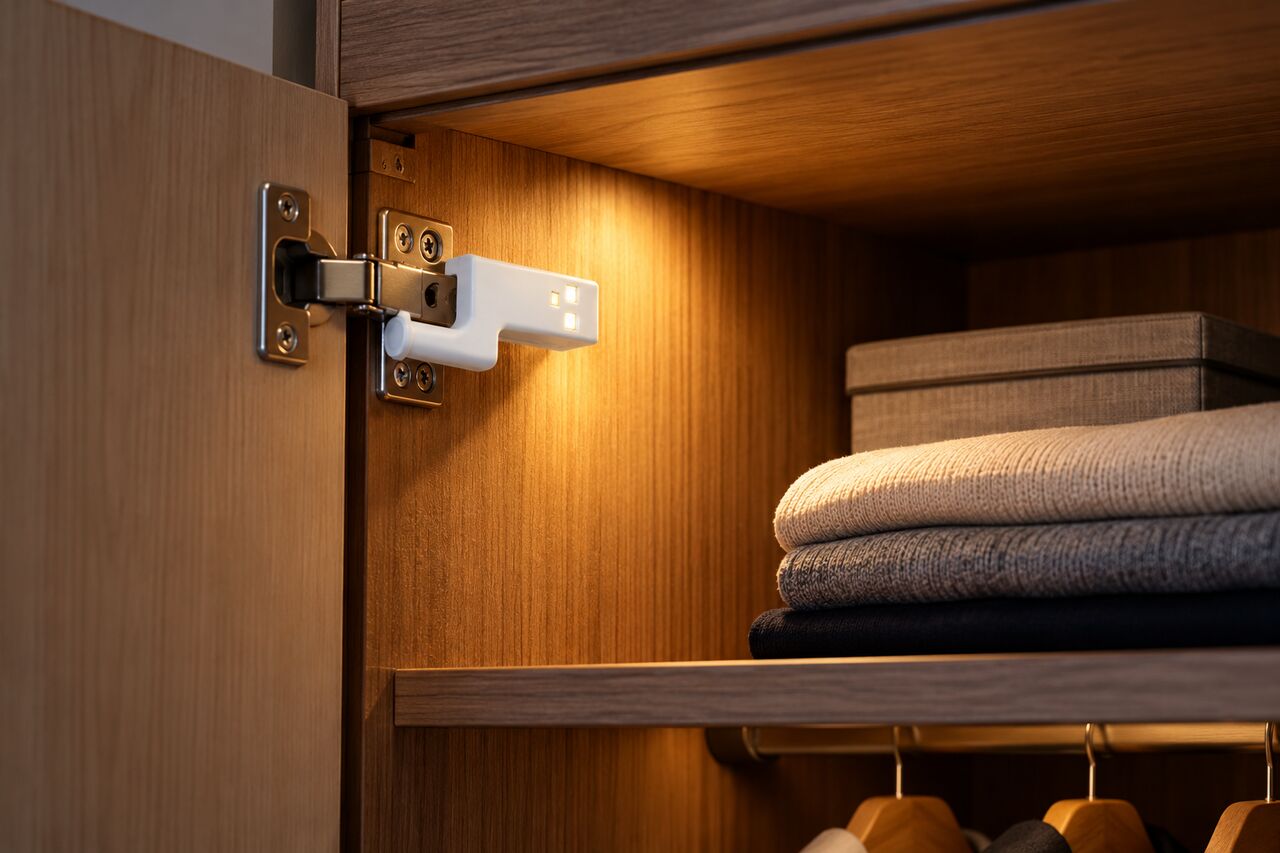 Noida, Electronics, Hinge Lights For Wardrobes: Door-Activated Lighting Explained