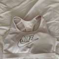 SAR 50,  Nike White Swoosh Dri-FIT Sports Top Size M - SAR 50