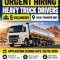 Heavy Truck Driver 5 Nos (Indian Preferred)