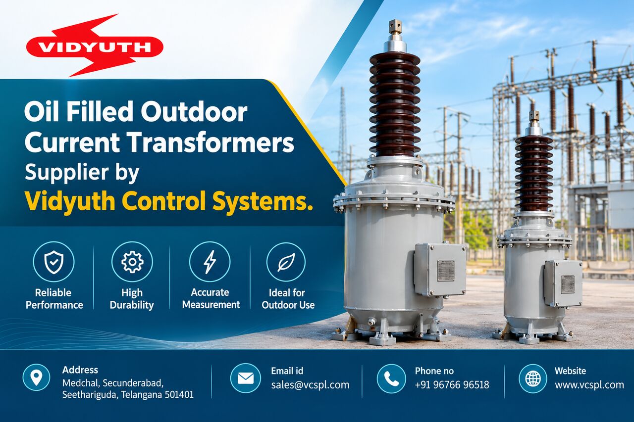 Hyderabad, Technical, Oil Filled Outdoor Current Transformers | VCSPL