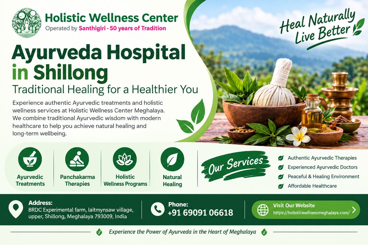Mumbai, Health, Ayurveda Hospital In Shillong For Holistic Wellness And Traditional Healing
