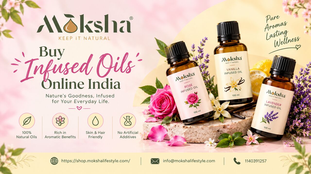 Mumbai, Wholesale Products, Shop Pure Infused Oils Online In India | Moksha Lifestyle