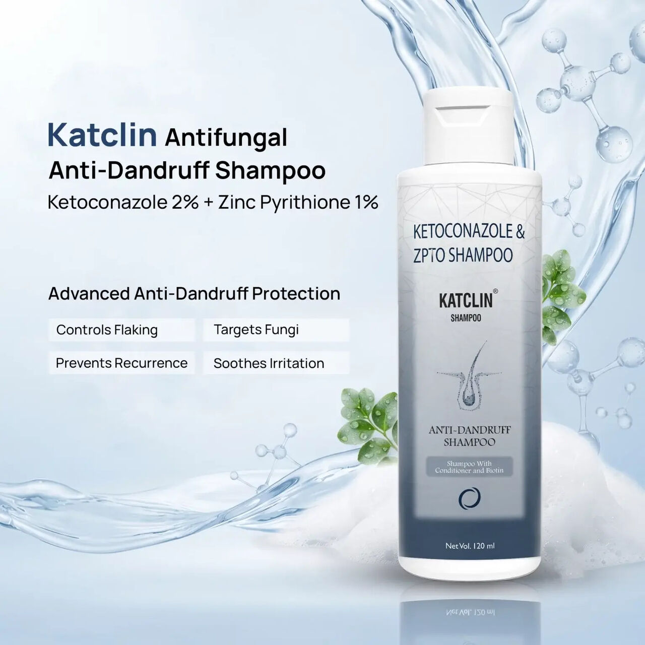 Ahmedabad, Health & Beauty Items, INR 334,  Buy Anti-Dandruff & Antifungal Shampoo By Kosmetiko