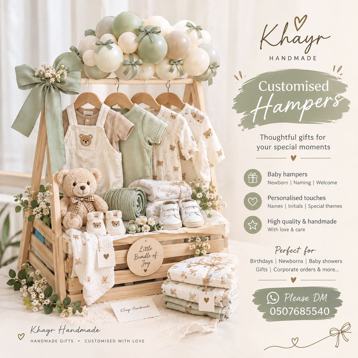Riyadh, Clothing & Accessories, Customized Baby Hamper