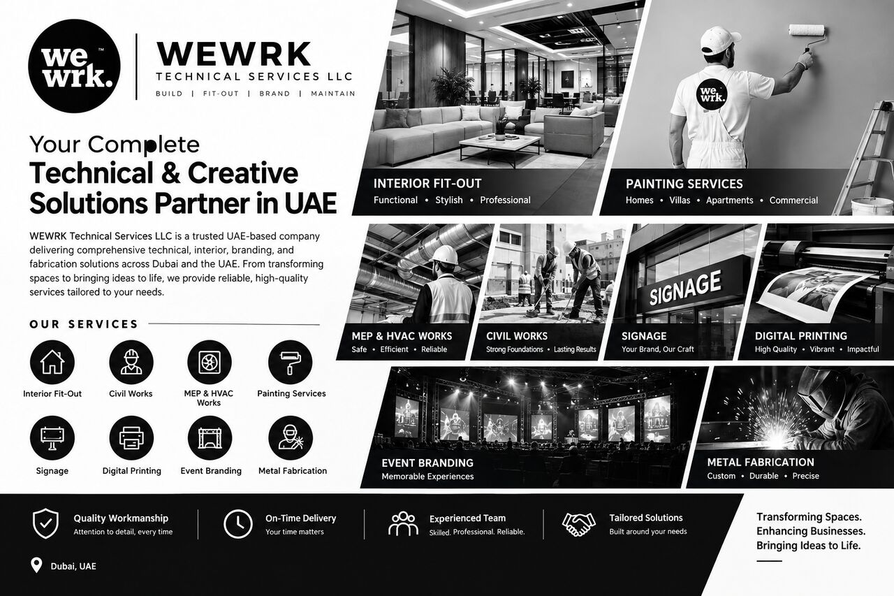 Dubai, Interior Design, Painting Services Dubai- Villa, Apartment And Warehouse Painting| 24/7 Support