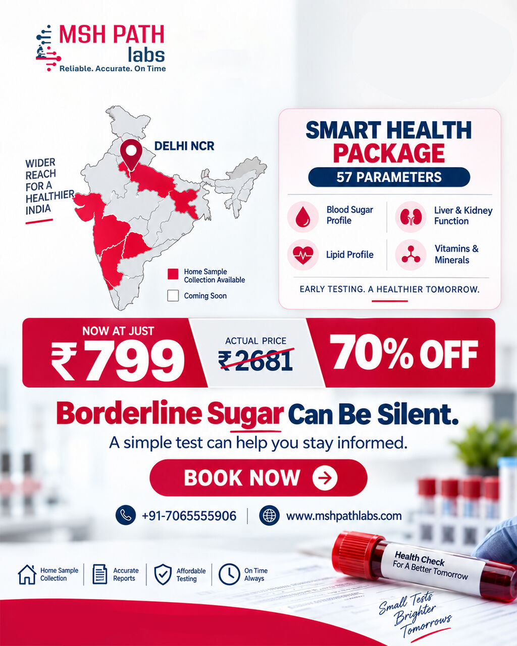 New Delhi, Health, Trusted Diagnostic Centre In Delhi NCR-MSH Pathlabs