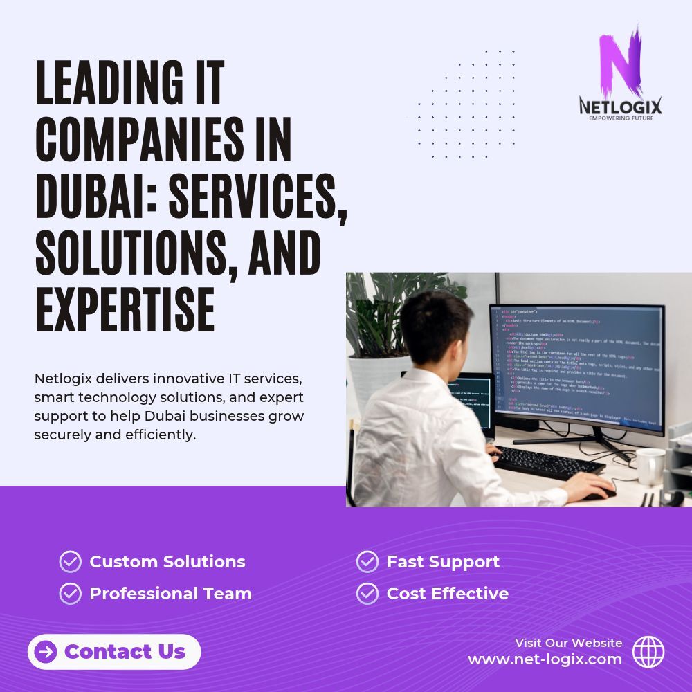 Dubai, Computer, Leading IT Companies In Dubai: Services, Solutions, And Expertise,