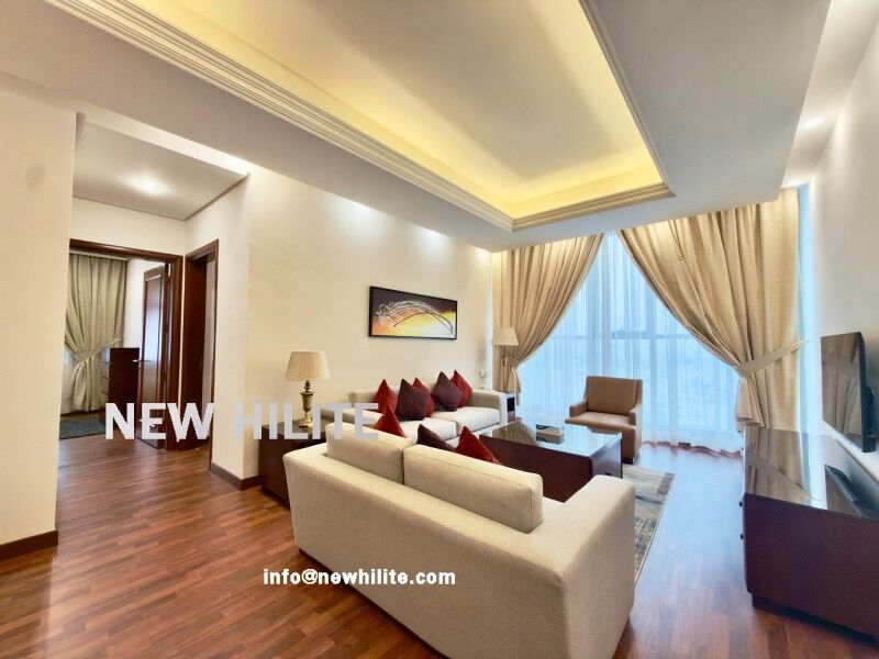 Kuwait City, Apartments, Flats, Houses & Villas, KWD 650/month,  Furnished,  2 BR,  Fully Furnished 2BR Serviced Apartment For Rent In Jabriya, Kuwait