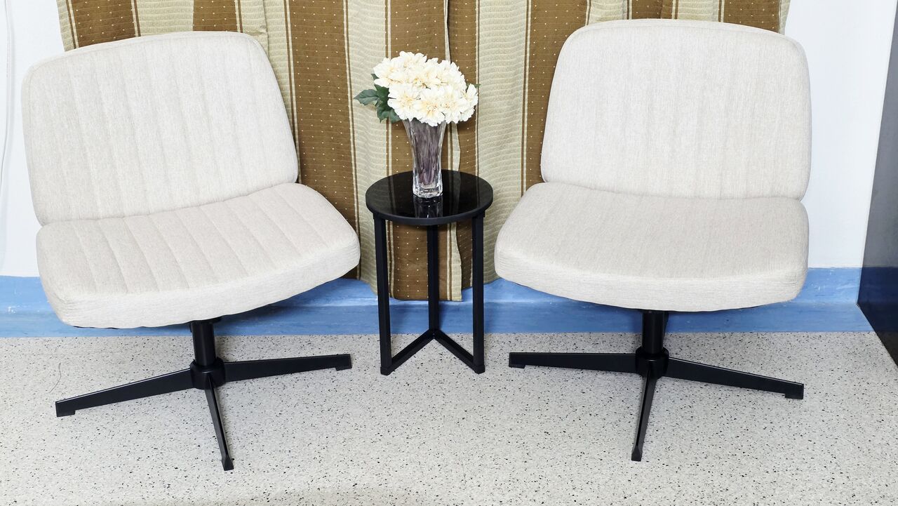 Riyadh, Furniture, SAR 380,  AnneFish Criss Cross Lounge Chair Wide 2Pcs