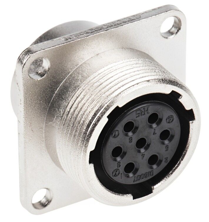 London, Electronics, GBP 7,  Discover Panel Mount Connector Socket | Secure Interface | M12 Connector | EnrgTech