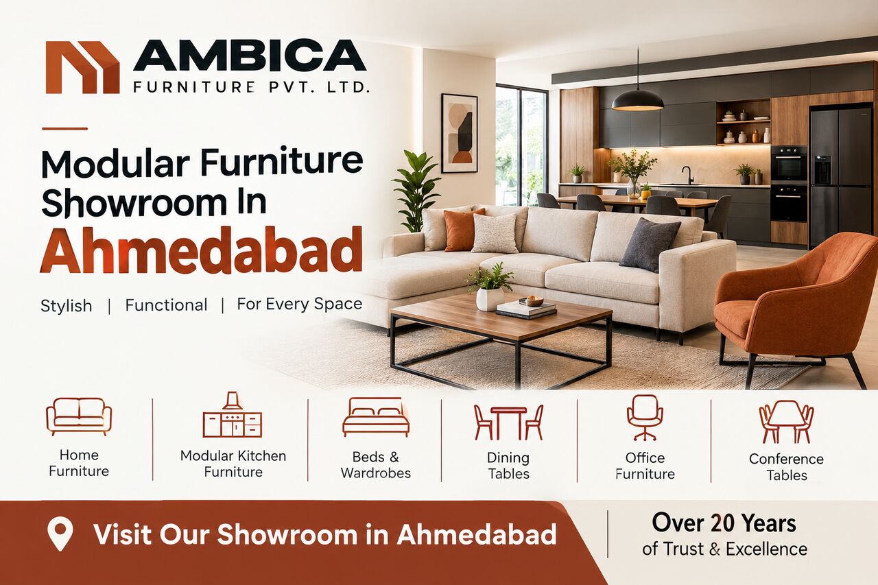 Ahmedabad, Furniture, Modular Furniture Showroom In Ahmedabad