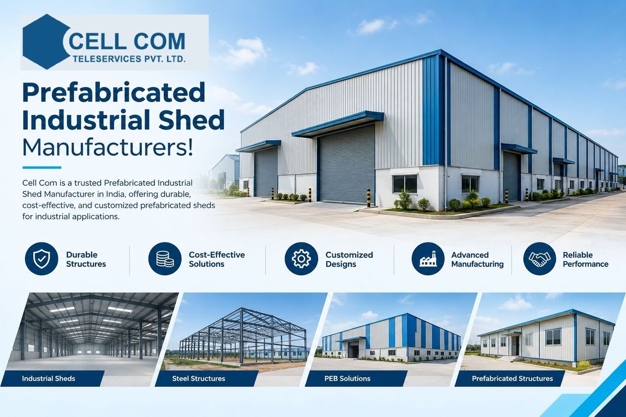 Mumbai, Construction, Prefabricated Industrial Shed Manufacturers
