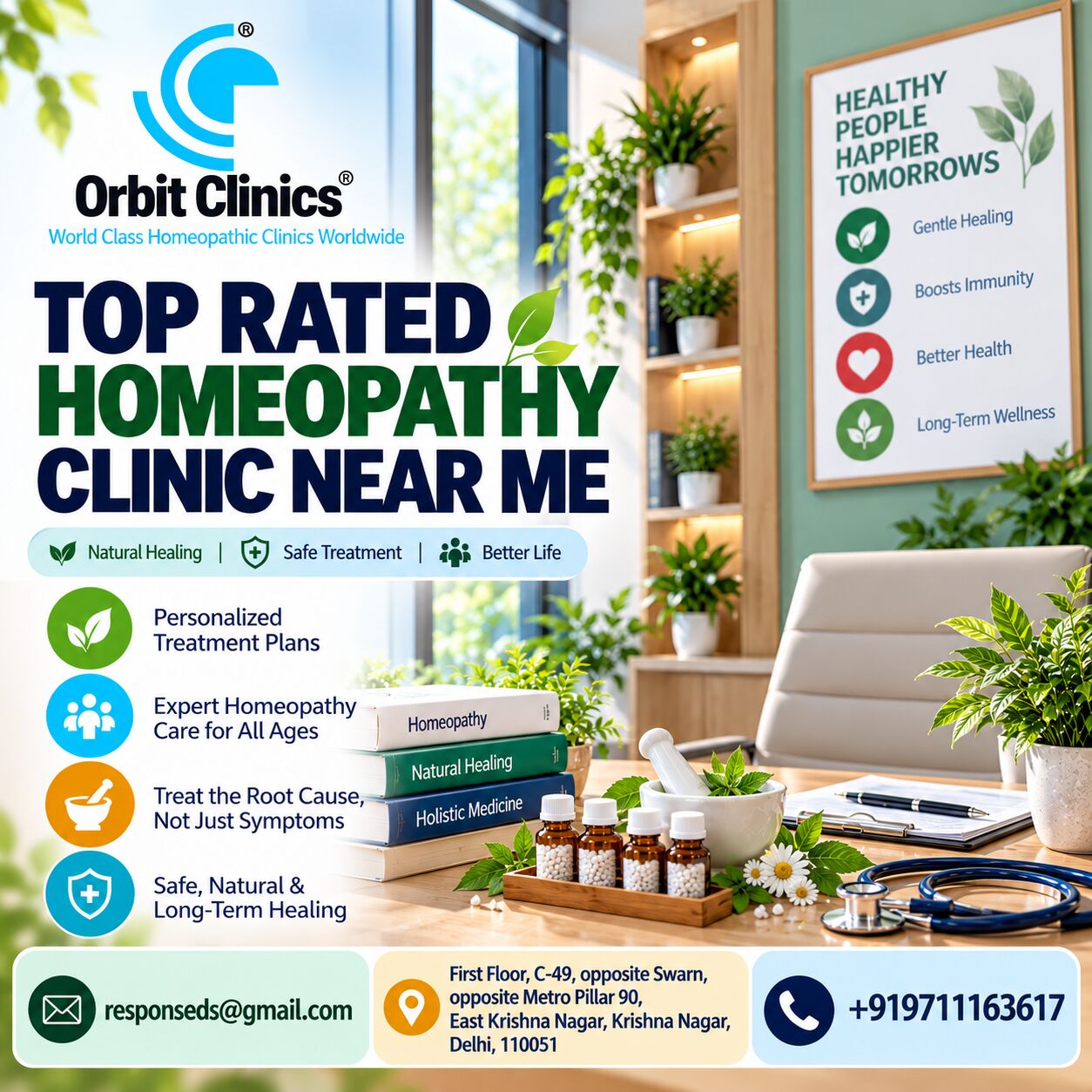 New Delhi, Health, Top Rated Homeopathy Clinic Near Me For Personalized Care