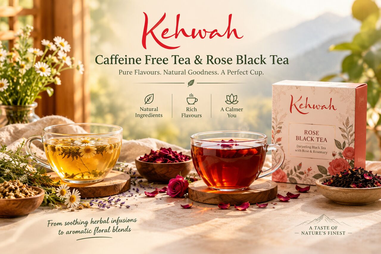 Noida, Health, Discover Floral Flavours With Rose Tea And Rose Black Tea