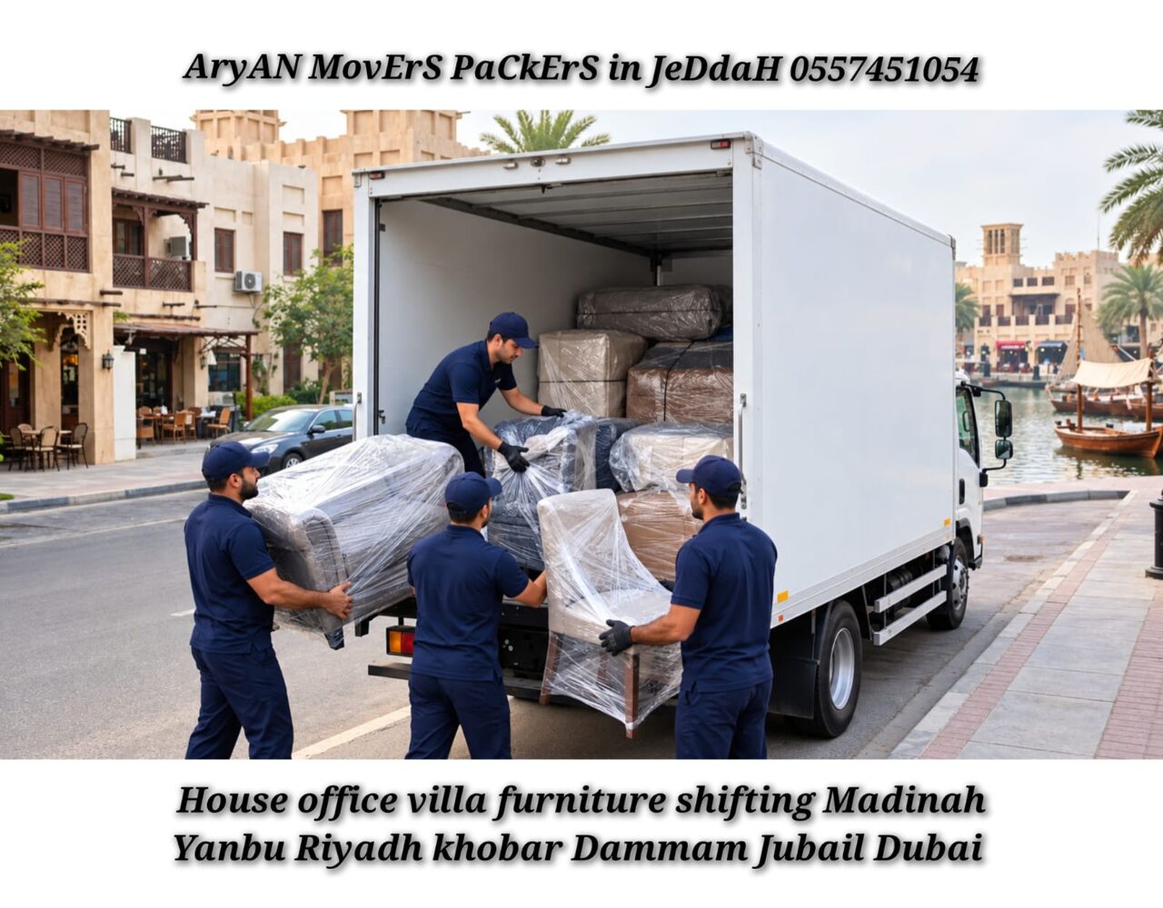 Jeddah, Labor/Moving, ArYaN Movers Packers In Jeddah Home Villa Furniture Shifting Movings Service<<0557451054