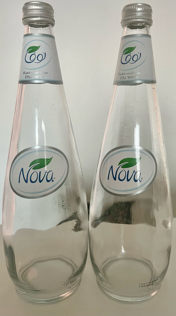 Riyadh, Household Items, SAR 40,  Empty Nova Water Bottles With Caps, 750 Ml
