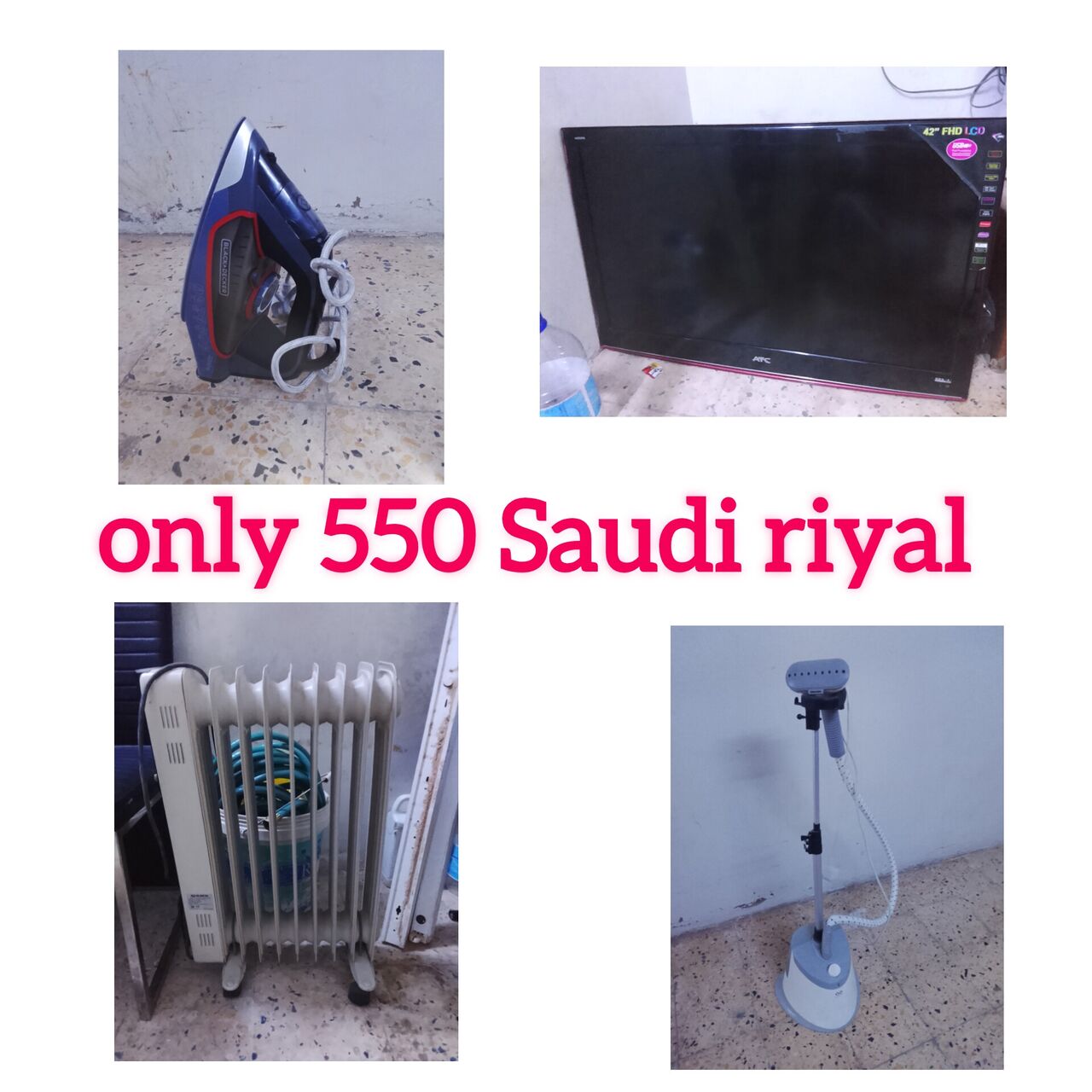 As Sulayyil, Household Items, SAR 550,  House Hold Items