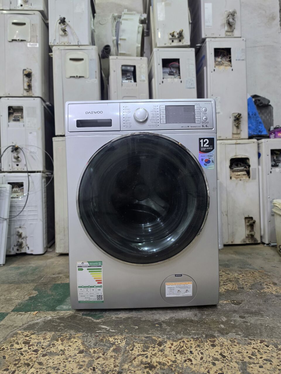 Al Naseem, Appliances, SAR 1,  Daeivoo 9kg Front Load Automatic Washing Machine &ndash; 100% Drying