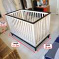 SAR 200,  Baby Crib From ( Giggles) With Free Mattress From (juniors)