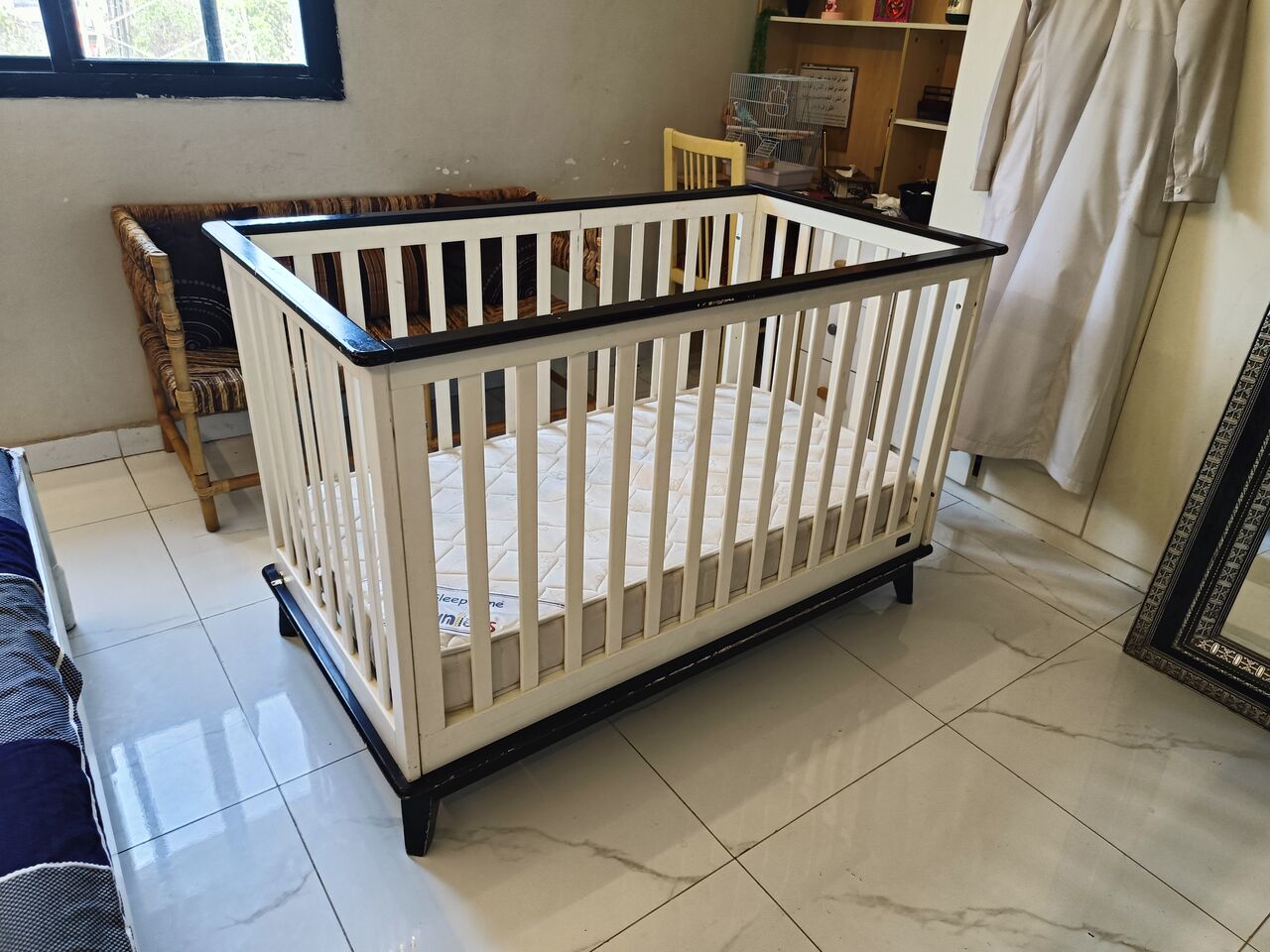 Al Aziziyah, Baby & Kid Stuff, SAR 200,  Baby Crib From ( Giggles) With Free Mattress From (juniors)