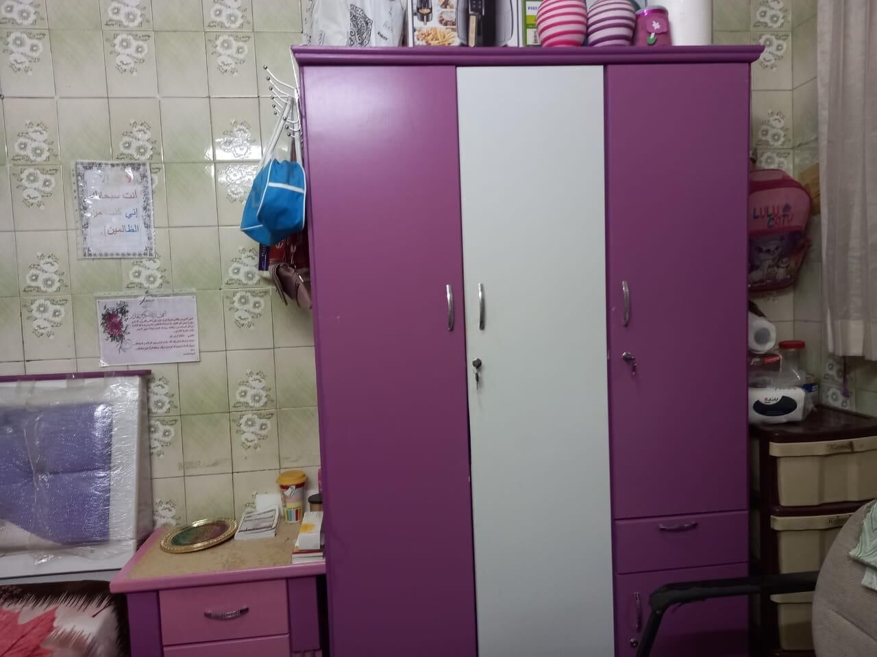 Al Malaz, Furniture, SAR 250,  Bedroom Set For Girls And Dining Table Set