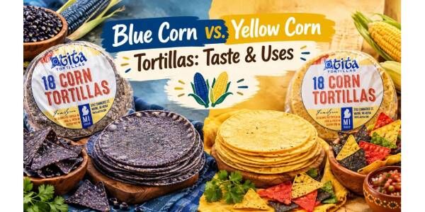 New York, Food, USD 5,  Blue Corn Vs. Yellow Corn Tortillas: Taste & Uses &ndash; Tortillas Tita