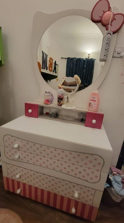 Dammam, Baby & Kid Stuff, SAR 1200,  Storage Cupboard And Dressing Table And Study Table / خزانة تخزين، وطاولة تزيين، وطا