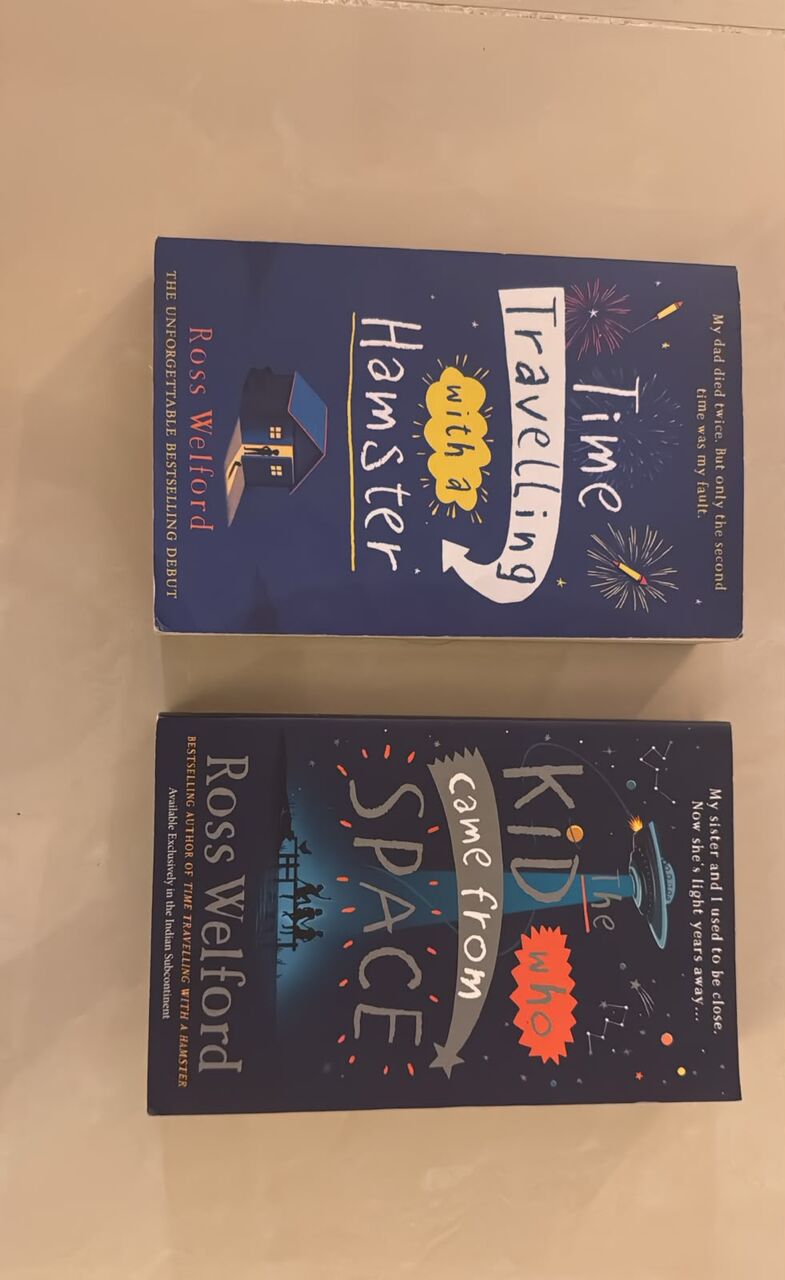 Ghirnatah, Books, SAR 60,  Time Travelling With A Hamster And The Kid Who Came From Space