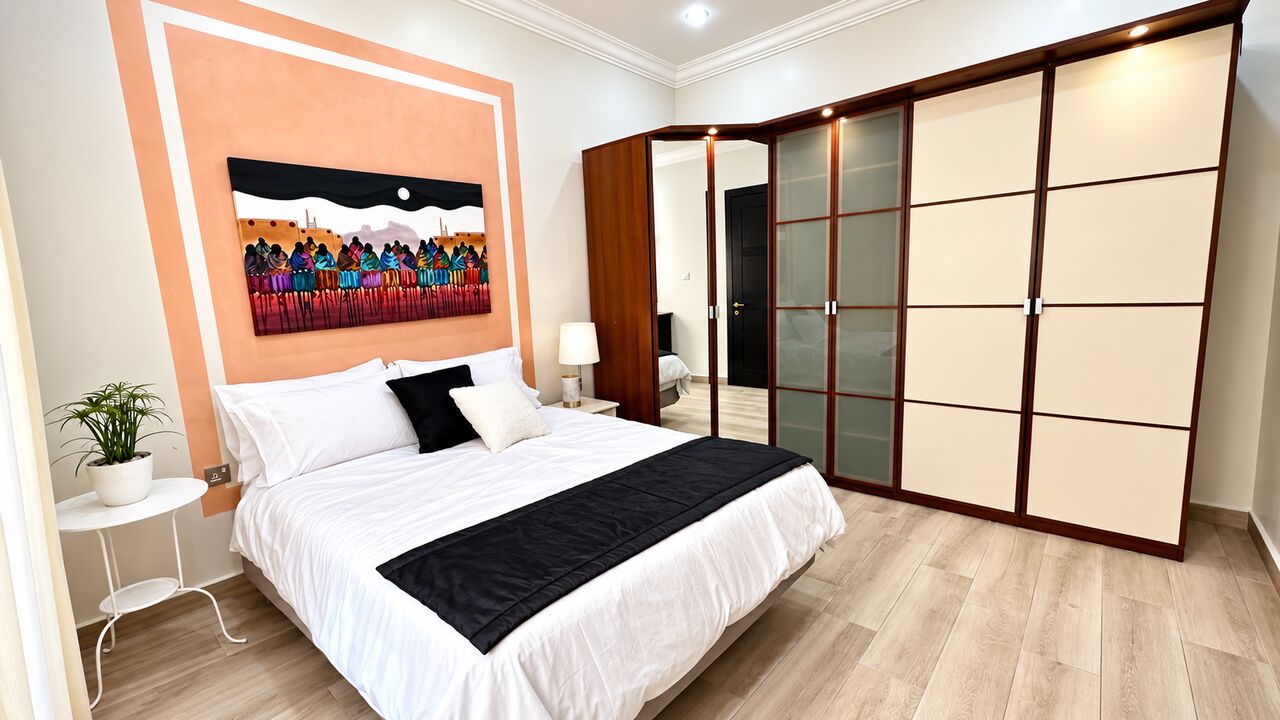 Rumaithiya, Apartments, Flats, Houses & Villas, KWD 550/month,  Furnished,  2 BR,  120 Sq. Meter,  Beautiful Furnished Two Bedroom/bath Flat~Rumaithiya~unlimited Prkng
