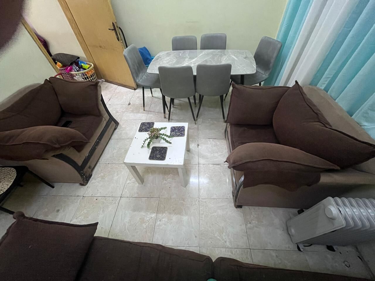 Riyadh, Household Items, SAR 400,  Sofa Set And Baby Cot