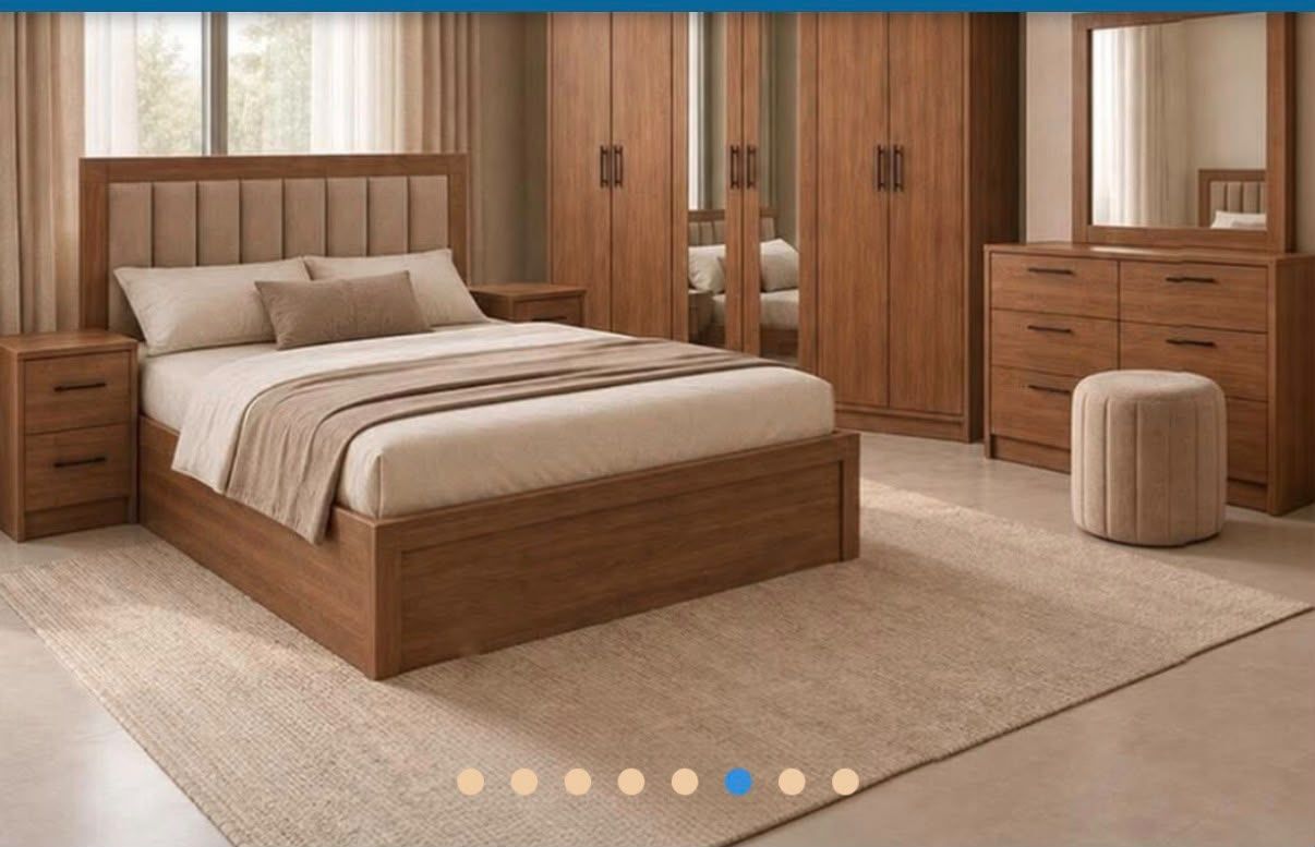 Al Malqa, Furniture, SAR 111,  New Bedroom Set Sale Online Home Devlree Free