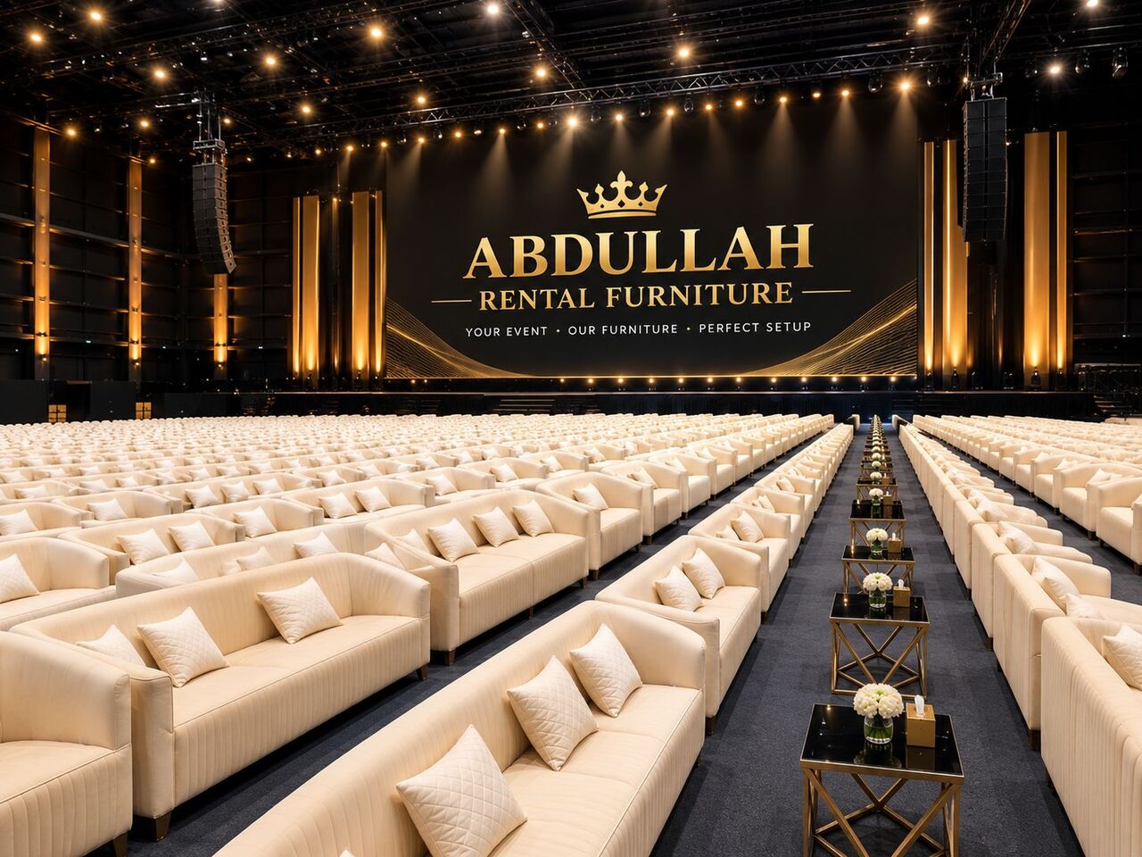 Riyadh, Furniture, SAR 60,  🎉 Event Furniture Rental | Sofas, Chairs, Tables & VIP Event Setup