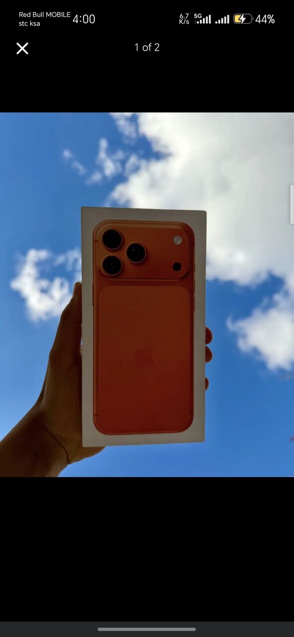 Al Qadisiyah, Mobile Phones, SAR 4200,  IPhone 17 Pro 256 GB (eSIM Only) Cosmic Orange 5G With FaceTime - Middle East Version