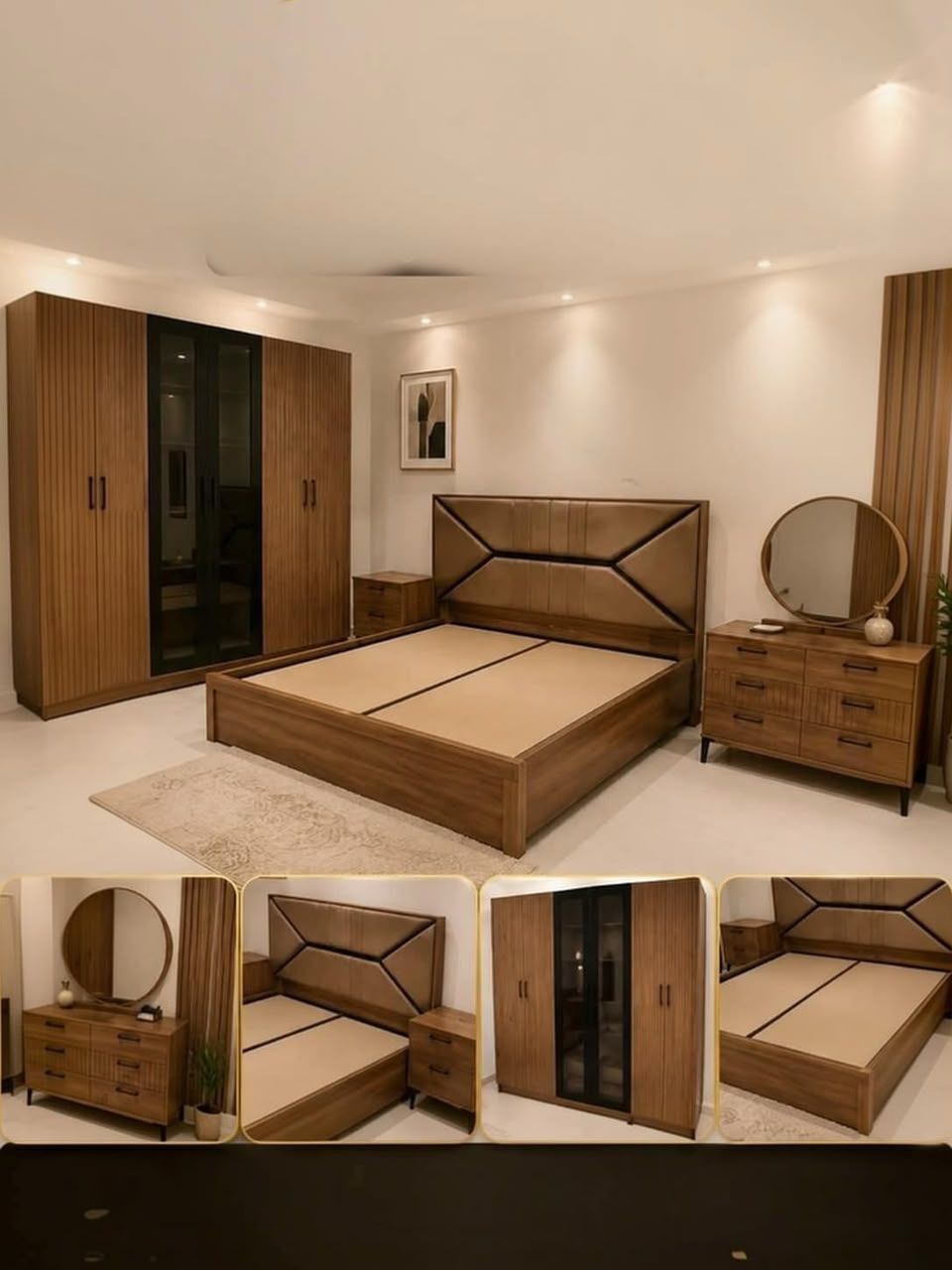 Al Mounsiyah, Furniture, SAR 111,  New Bedroom Set Sale Online Home Devlree
