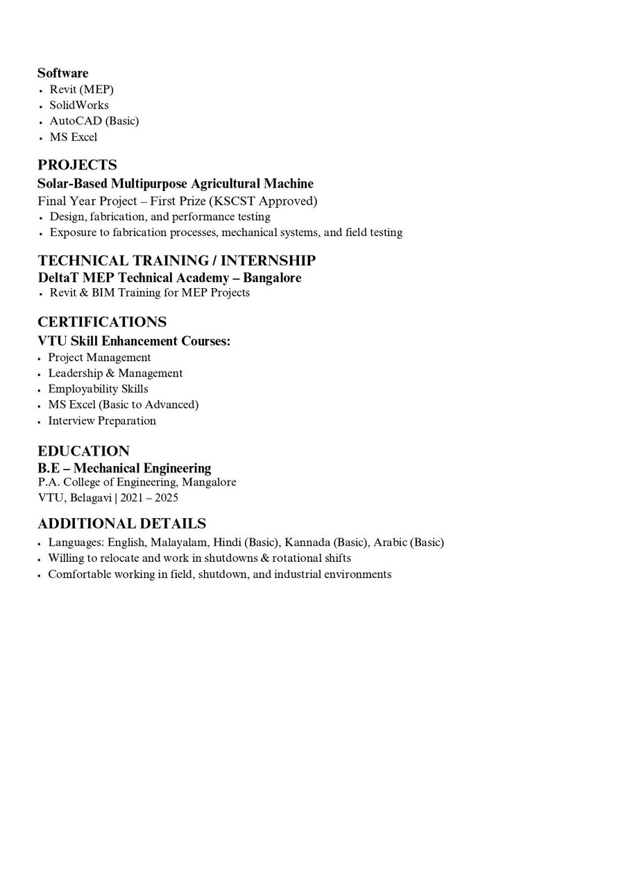 Dammam, Job Seekers, Mechanical Engineer | Refinery Maintenance | Oil & Gas