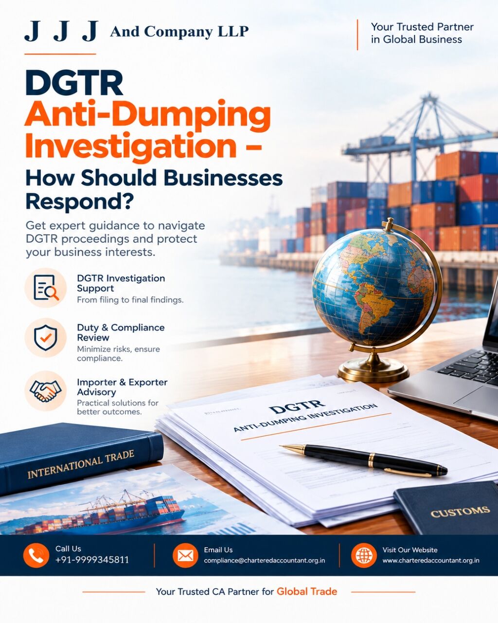 New Delhi, Accounting, DGTR Consultant In Delhi &ndash; Trade Remedy & Anti-Dumping Advisory Services