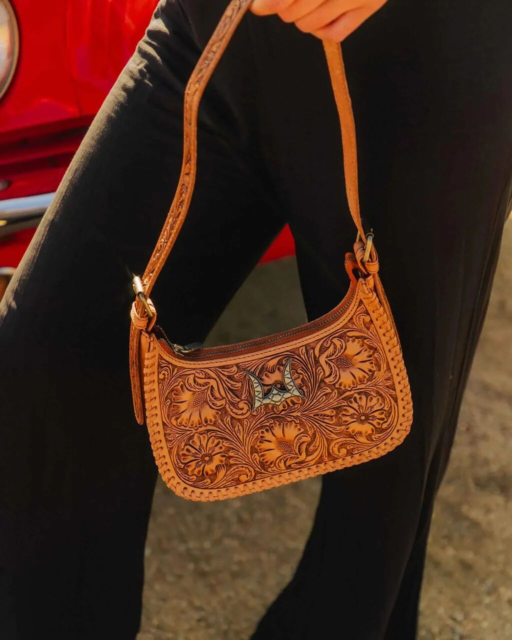 New York, Clothing & Accessories, USD 120,  Handtooled Leather Bags