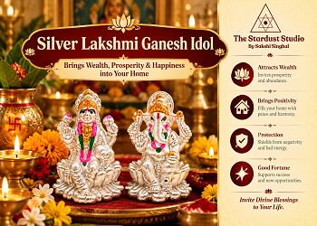 Gurgaon, Business, Buy Silver Lakshmi Ganesh Idol Online At Best Price